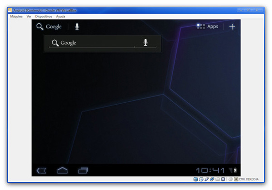 honeycomb pc Probar Android 3.2 Honeycomb desde una máquina virtual